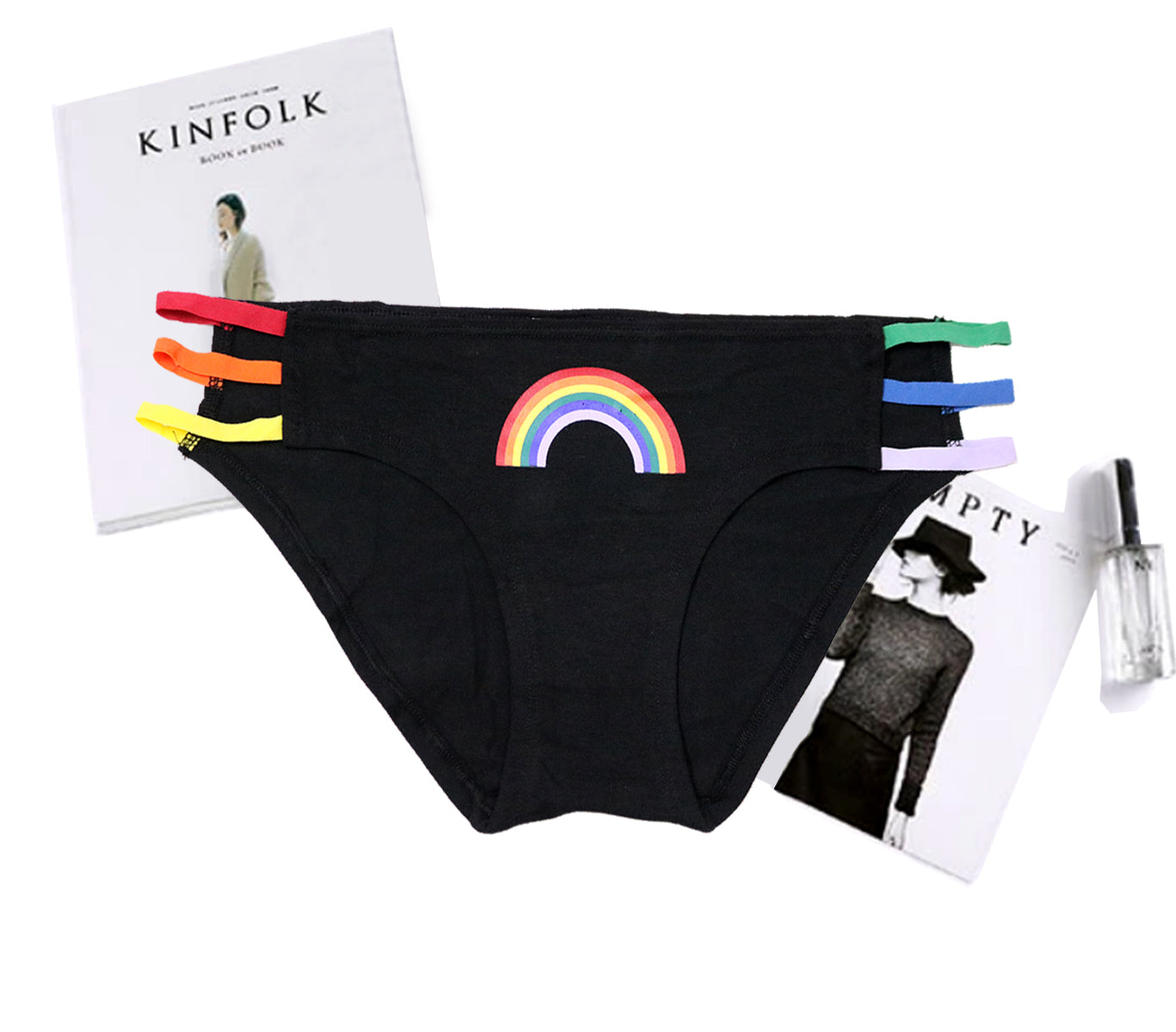 Flourish Pack Of 3 Sexy Thong Printed Underwear Thong Panties Comfortable Seamless & Breathable