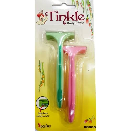 Pack of 2 Tinkle Body Razors Set For Women